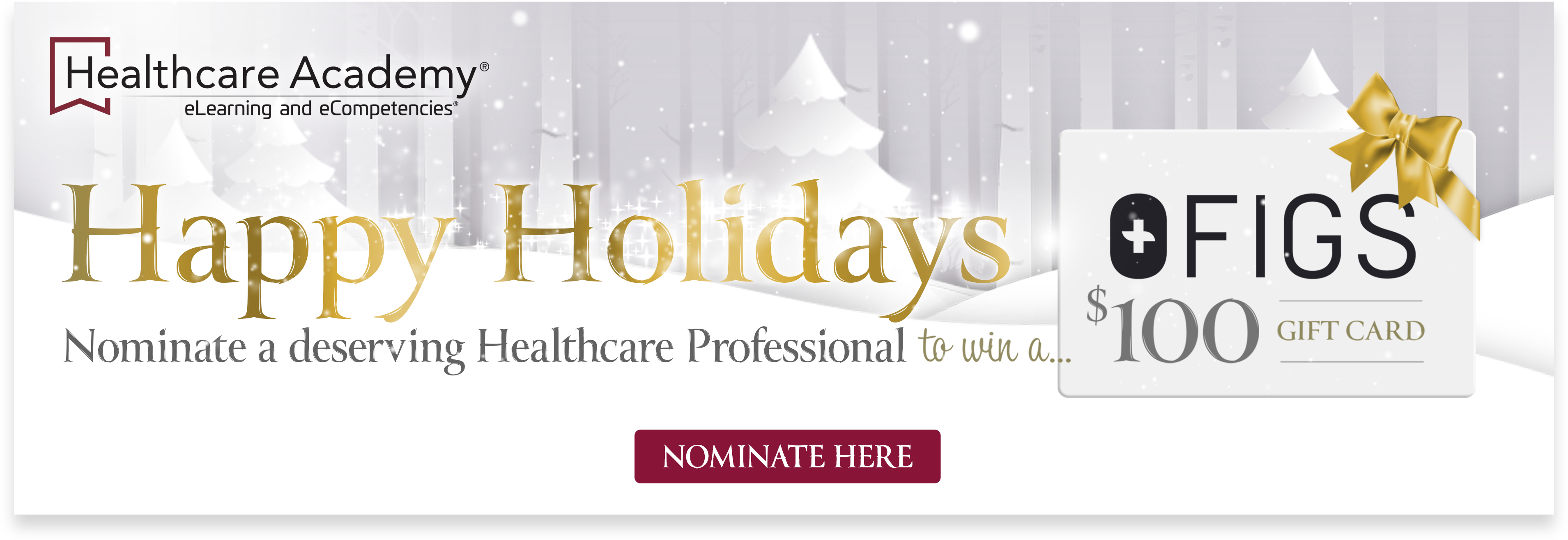 Happy Holidays from Healthcare Academy Image